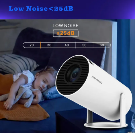 4K Portable Projector - Cinema-Quality Video Anywhere (100" Screen)