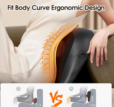 Shiatsu Neck & Shoulder Massage Pillow with Heat