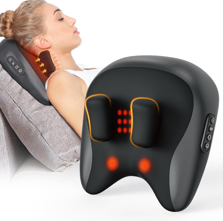 Shiatsu Neck & Shoulder Massage Pillow with Heat