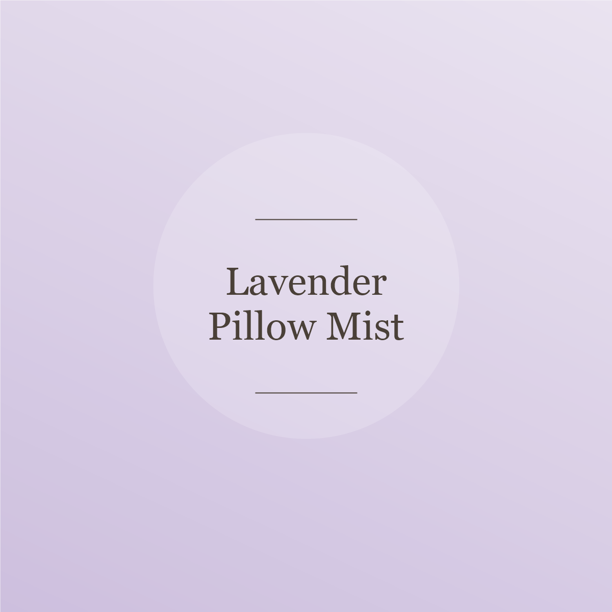 Lavender pillow mist deep sleep spray