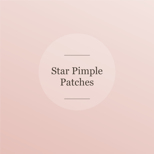 Star hydrocolloid pimple patches