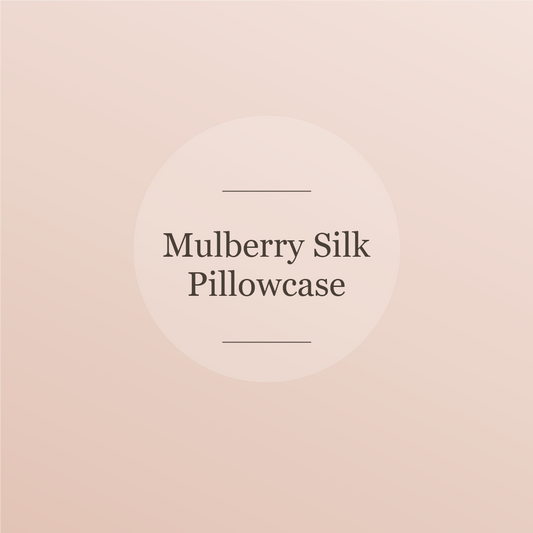 Mulberry silk pillowcase
